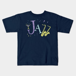 Jazz Funny Music Kids T-Shirt